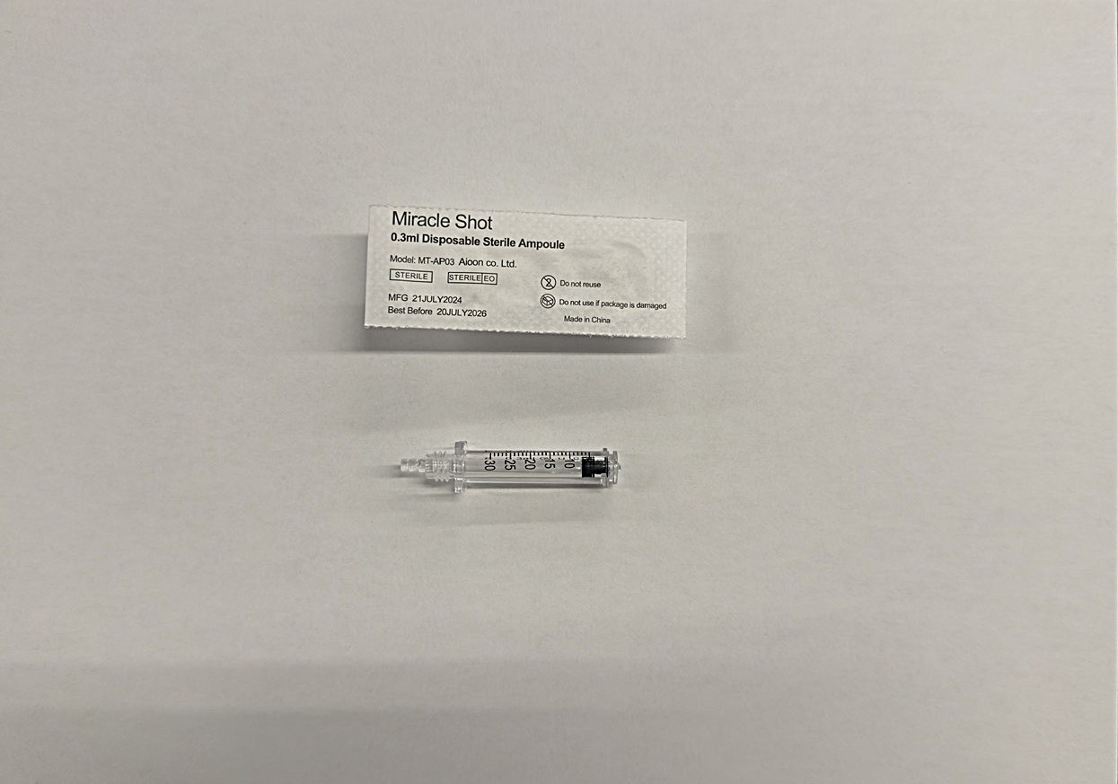 【ミラクルショット】シリンジ0.3ml